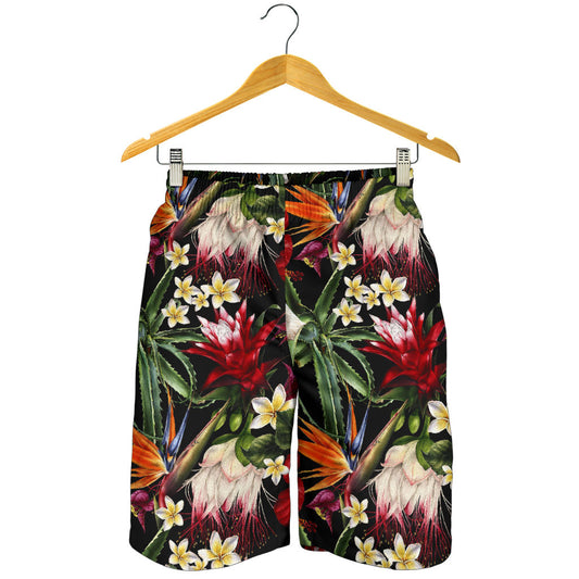 Summer Floral Pattern Print Design SF03 Mens Shorts