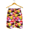 Cupcake Pattern Print Design CP02 Mens Shorts