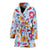 Morning Glory Pattern Print Design MG06 Women Bathrobe