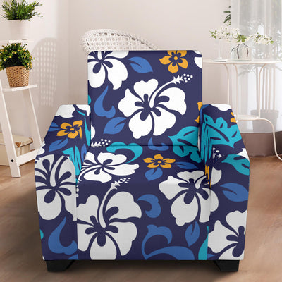 Hibiscus Pattern Print Design HB030 Armchair Slipcover