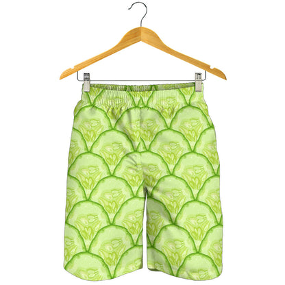 Cucumber Pattern Print Design CC04 Mens Shorts