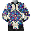 lotus Boho Pattern Print Design LO08 Men Bomber Jacket