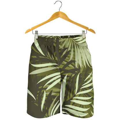 Palm Leaves Pattern Print Design PL05 Mens Shorts