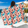 Dahlia Pattern Print Design DH05 Sarong Pareo Wrap