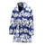 Hawaiian Themed Pattern Print Design H07 Women Bathrobe