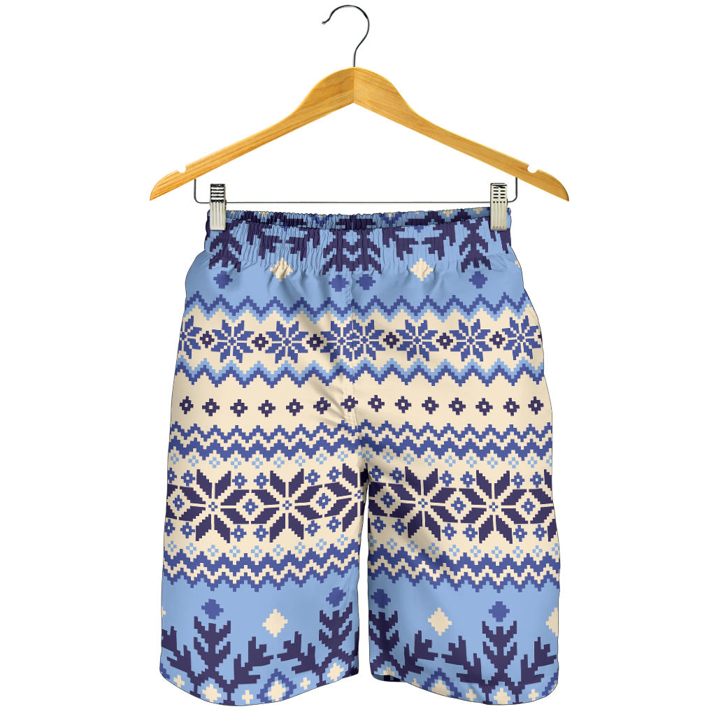 Nordic Pattern Print Design A03 Mens Shorts