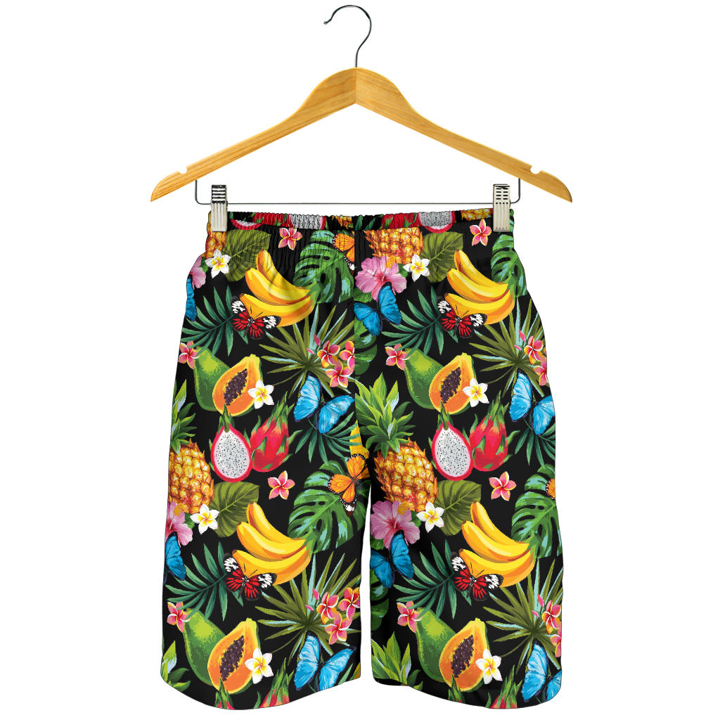 Tropical Fruits Pattern Print Design TF04 Mens Shorts