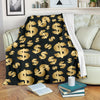 Dollar Pattern Print Design DO04 Fleece Blanket