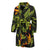 Bird Of Paradise Pattern Print Design BOP013 Men Bathrobe