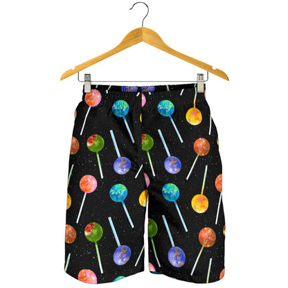 Lollipop Pattern Print Design LL04 Mens Shorts