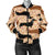 Dachshund Pattern Print Design 011 Women's Bomber Jacket