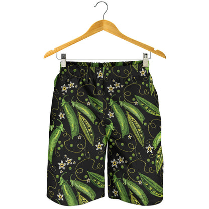 Peas Pattern Print Design A02 Mens Shorts