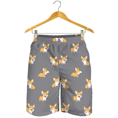 Pembroke Welsh Corgis Pattern Print Design A02 Mens Shorts