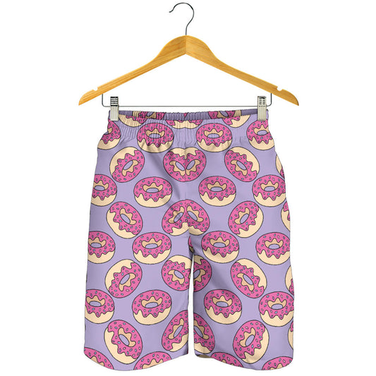 Donut Pattern Print Design DN015 Mens Shorts