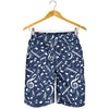 Music note Pattern Print Design A02 Mens Shorts