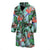 Bird Of Paradise Pattern Print Design BOP01 Men Bathrobe