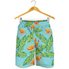 Bird Of Paradise Pattern Print Design BOP04 Mens Shorts