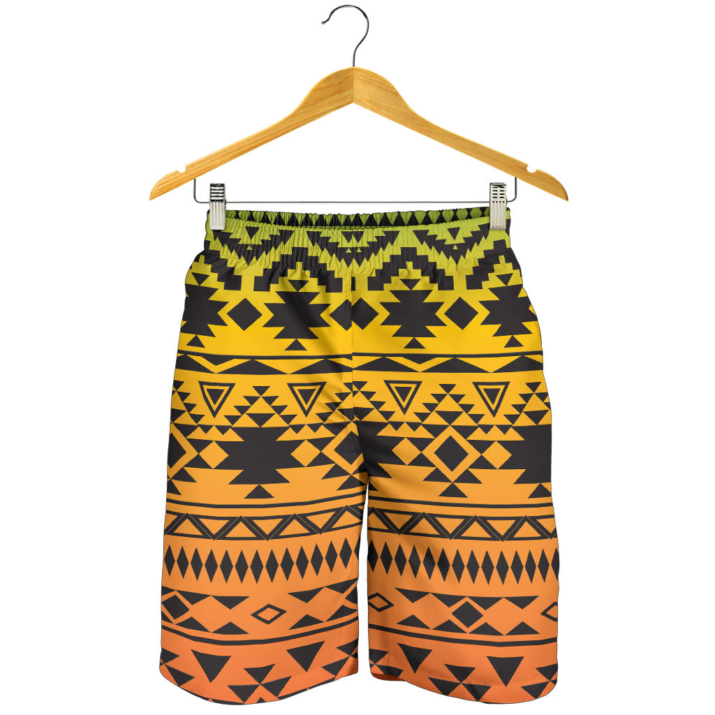 Rastafarian Pattern Print Design A04 Mens Shorts