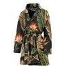 Tropical Flower Pattern Print Design TF014 Women Bathrobe