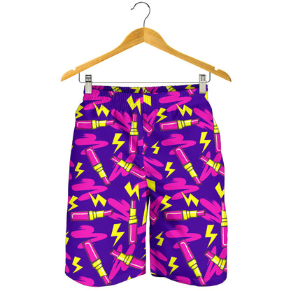 Lipstick Pattern Print Design LT04 Mens Shorts