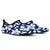 Hibiscus Pattern Print Design HB031 Aqua Water Shoes