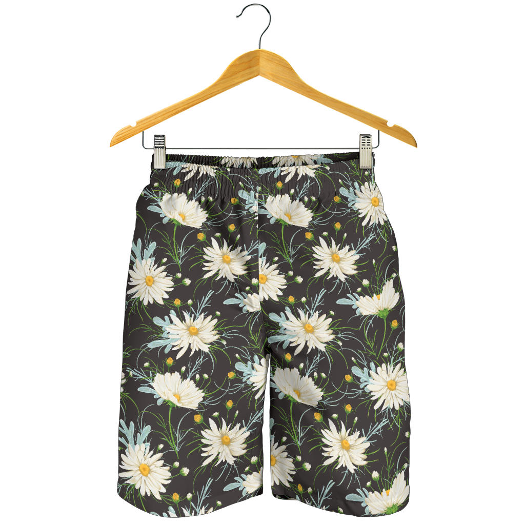 Daisy Pattern Print Design DS08 Mens Shorts