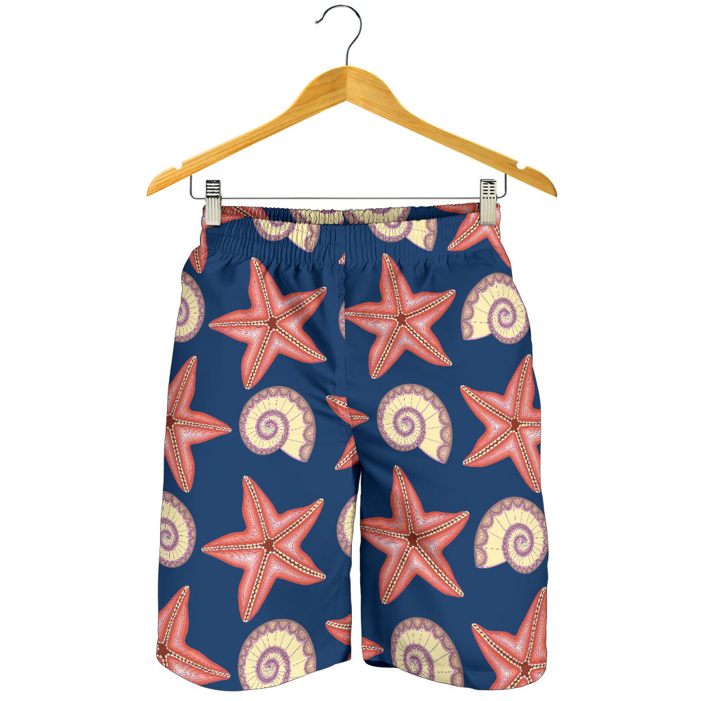 Starfish Pattern Print Design 03 Mens Shorts