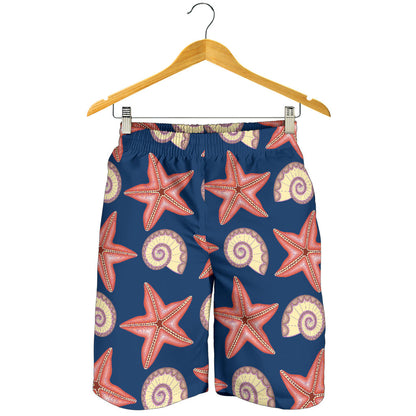 Starfish Pattern Print Design 03 Mens Shorts