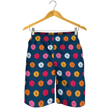 Gerberas Pattern Print Design GB06 Mens Shorts