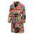 Cupcake Pattern Print Design CP01 Men Bathrobe