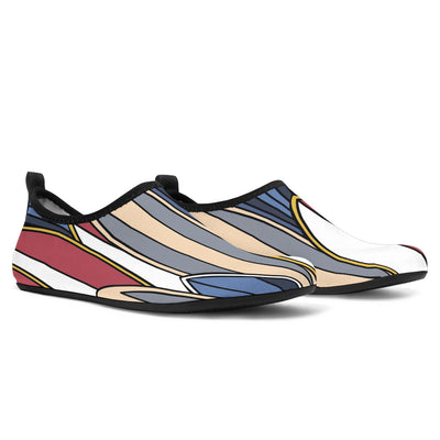 Surf board Pattern Aqua Water Shoes