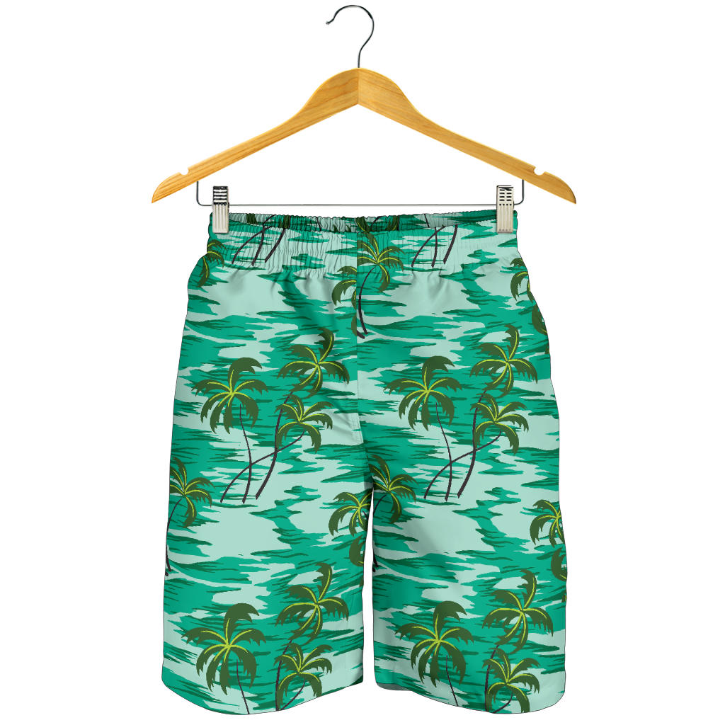 Palm Tree Pattern Print Design A01 Mens Shorts