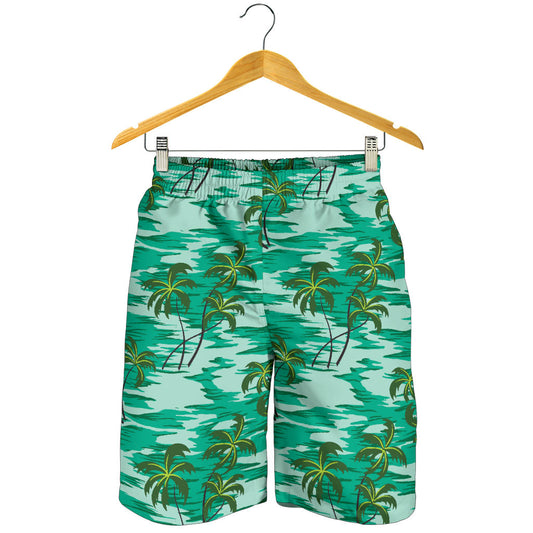 Palm Tree Pattern Print Design A01 Mens Shorts