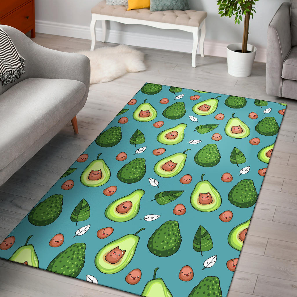 Avocado Pattern Print Design AC05 Area Rugs – JorJune