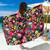 Candy Pattern Print Design CA02 Sarong Pareo Wrap