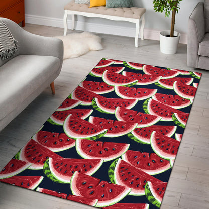 Watermelon Pattern Print Design WM011 Area Rugs