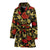 Cranberry Pattern Print Design CB02 Women Bathrobe