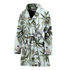 Rainforest Pattern Print Design RF04 Women Bathrobe