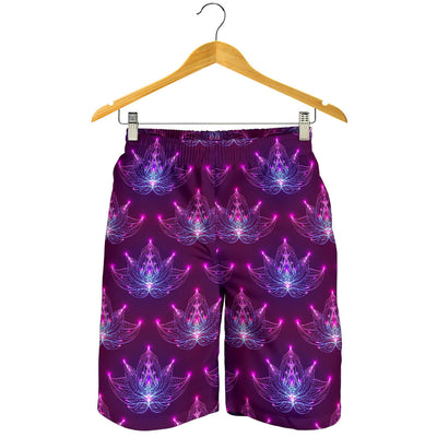 lotus Pattern Print Design LO01 Mens Shorts