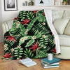 Bird Of Paradise Pattern Print Design BOP05 Fleece Blanket