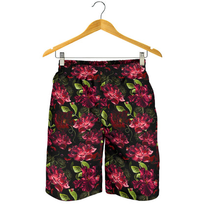 Iris Pattern Print Design IR03 Mens Shorts