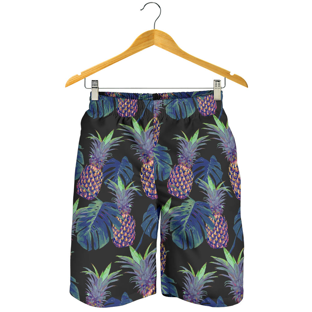 Pineapple Pattern Print Design PP04 Mens Shorts