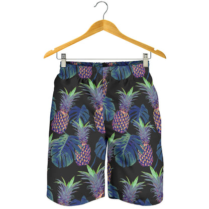 Pineapple Pattern Print Design PP04 Mens Shorts