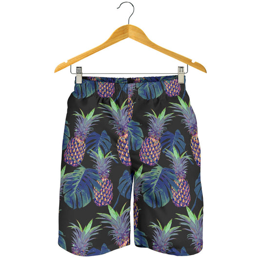 Pineapple Pattern Print Design PP04 Mens Shorts