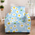 Daisy Pattern Print Design DS010 Armchair Slipcover