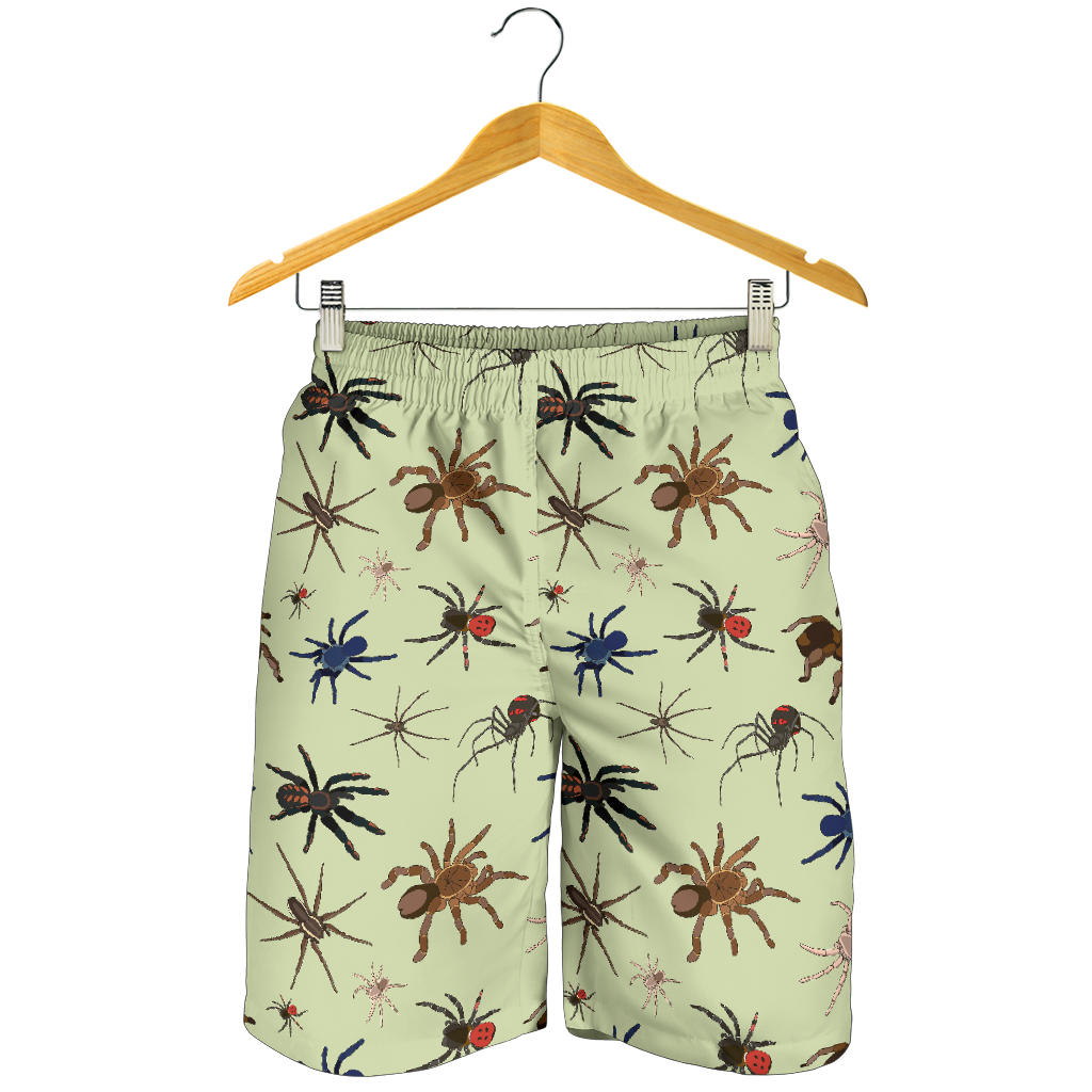 Tarantula Pattern Print Design 02 Mens Shorts