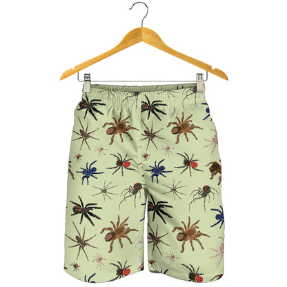 Tarantula Pattern Print Design 02 Mens Shorts