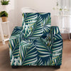 Sun Spot Tropical Palm Leaves hower Curtain Armchair Slipcover