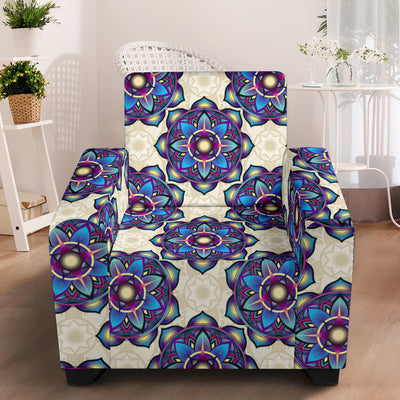 lotus Boho Pattern Print Design LO08 Armchair Slipcover