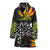 Bird Of Paradise Pattern Print Design BOP07 Women Bathrobe